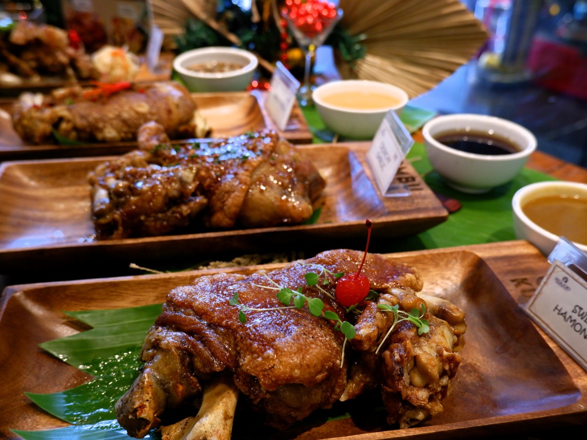 Ombu Kusina ushers in the season of feasting with 4 flavors of its Thrice-Cooked Crispy Pata